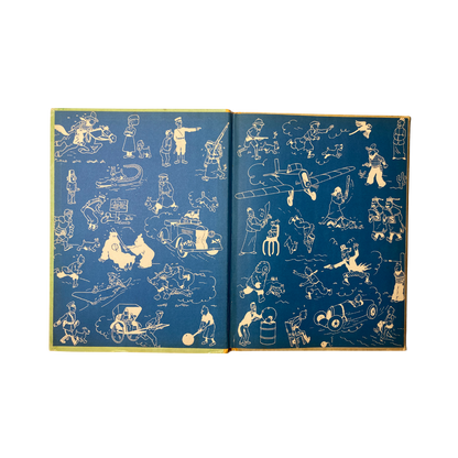 Page de couverture du livre Les Aventures de Tintin par Hergé, édition Les 7 boules de cristal, publié par Espace714.