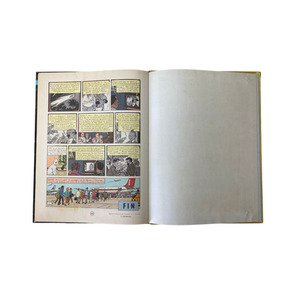 Page de couverture du livre Les Aventures de Tintin par Hergé, volume 714 pour Sydney, édité par Espace714.