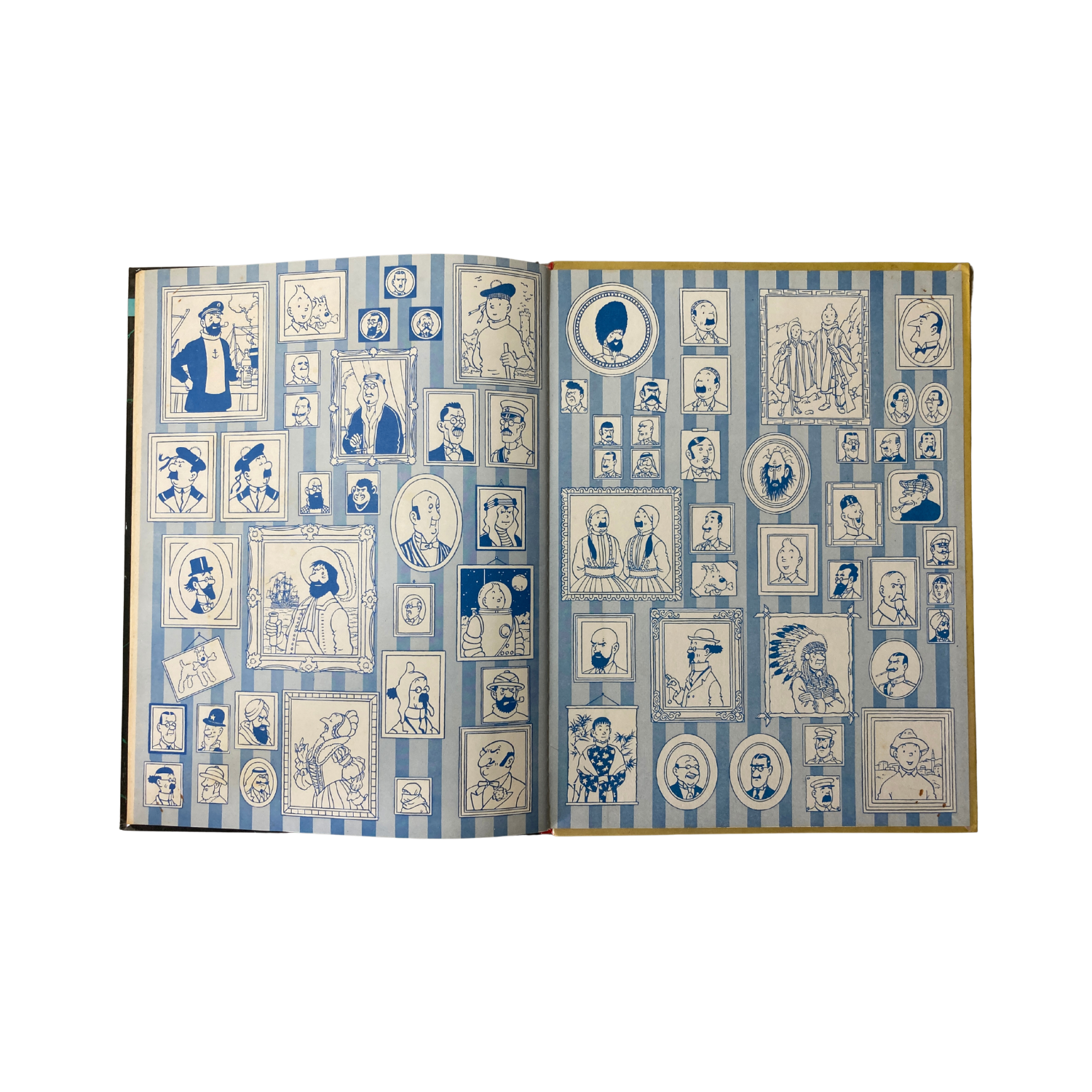 Page du livre "Les Aventures de Tintin" par Hergé, volume 714 pour Sydney, édition Espace714 avec couverture colorée.