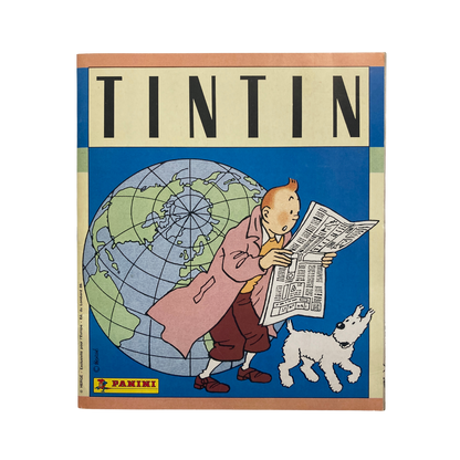 Album PANINI de 1989 par Espace714, couverture colorée avec des images de joueurs de football et des illustrations.