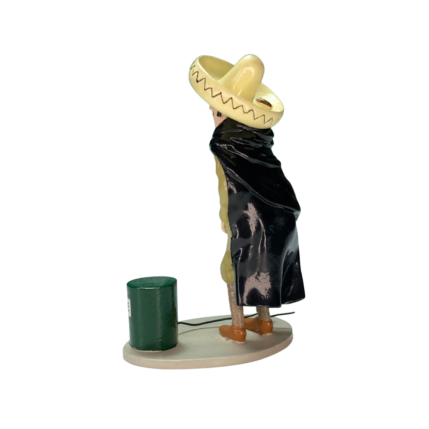 Illustration du Caporal Diaz avec un baril de dynamite dans une scène colorée et détaillée, par Espace714.