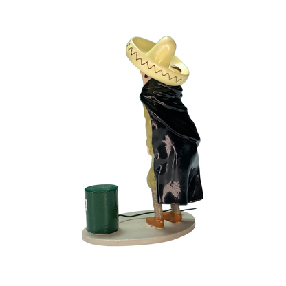 Illustration du Caporal Diaz avec un baril de dynamite dans une scène colorée et détaillée, par Espace714.