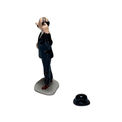 Statue Debout Dupond en résine, figurine artistique de la marque Espace714, avec détails fins et finition soignée.