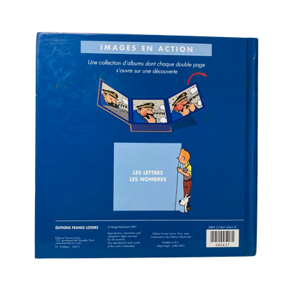 Images en action Espace714 - Je découvre les lettres, illustration colorée montrant des lettres pour enfants en apprentissage.