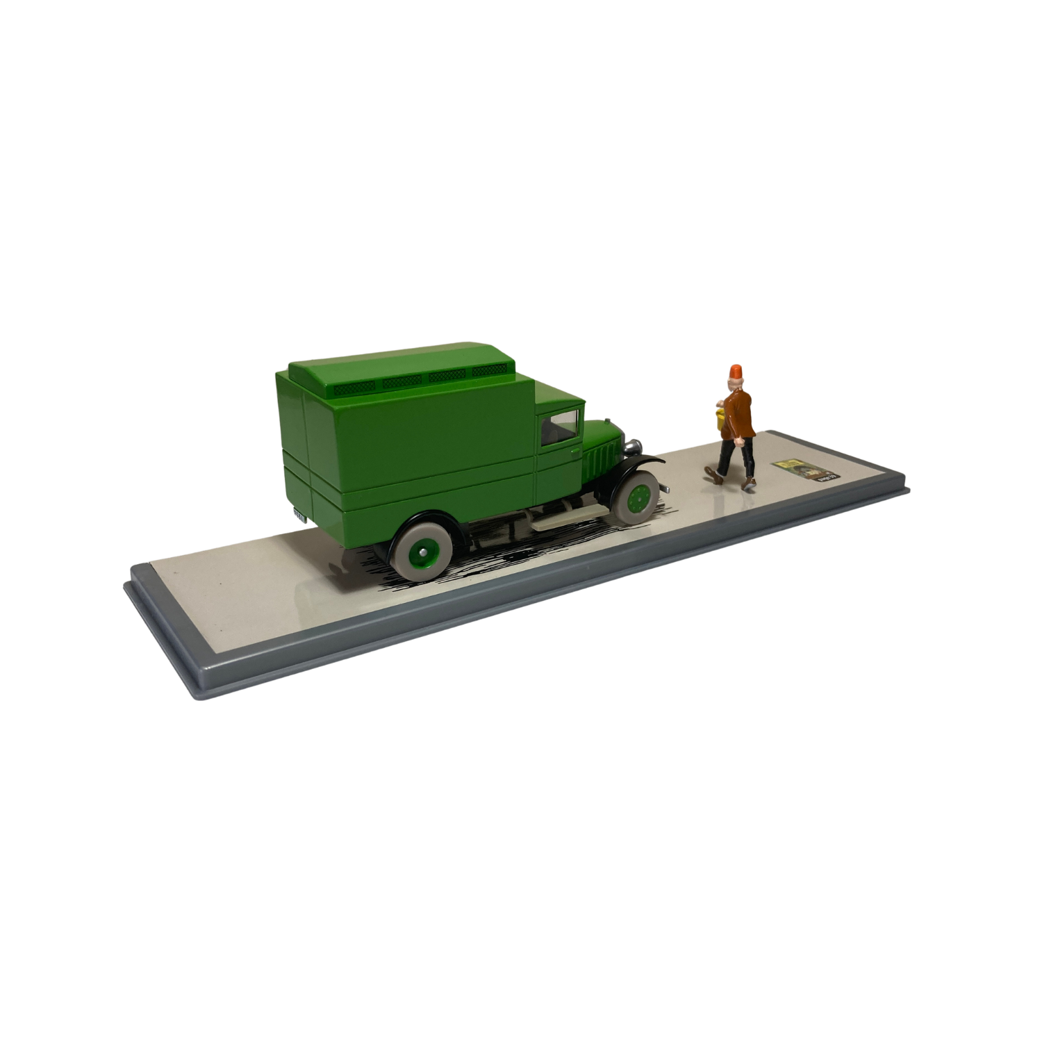 Camion cellulaire Espace714, modèle coloré avec détails réalistes, vu de côté sur fond blanc.