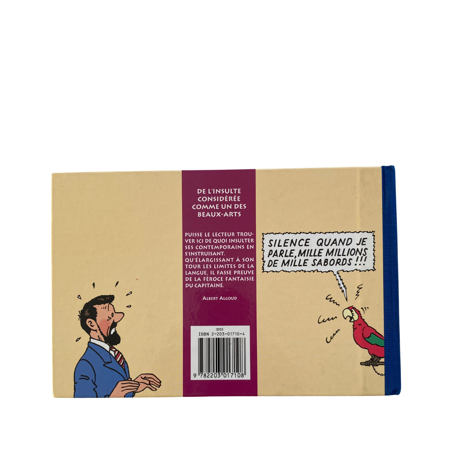 Illustration du Petit Haddock par Albert Algoud (1991), image colorée représentant le personnage dans un style artistique.