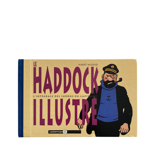 Illustration du Petit Haddock par Albert Algoud, édition de 1991, avec un dessin coloré d'un petit poisson.