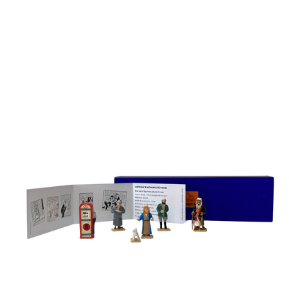 Mini série Au Pays de l’Or Noir d'Espace714, couverture illustrée avec personnages et paysages en noir et or.