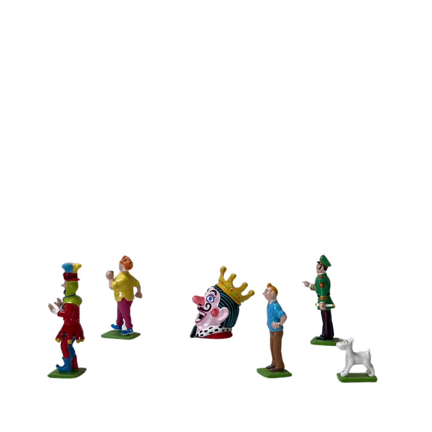 Mini série Tintin et les Picaros de Espace714, couverture illustrée avec personnages de la bande dessinée Tintin.