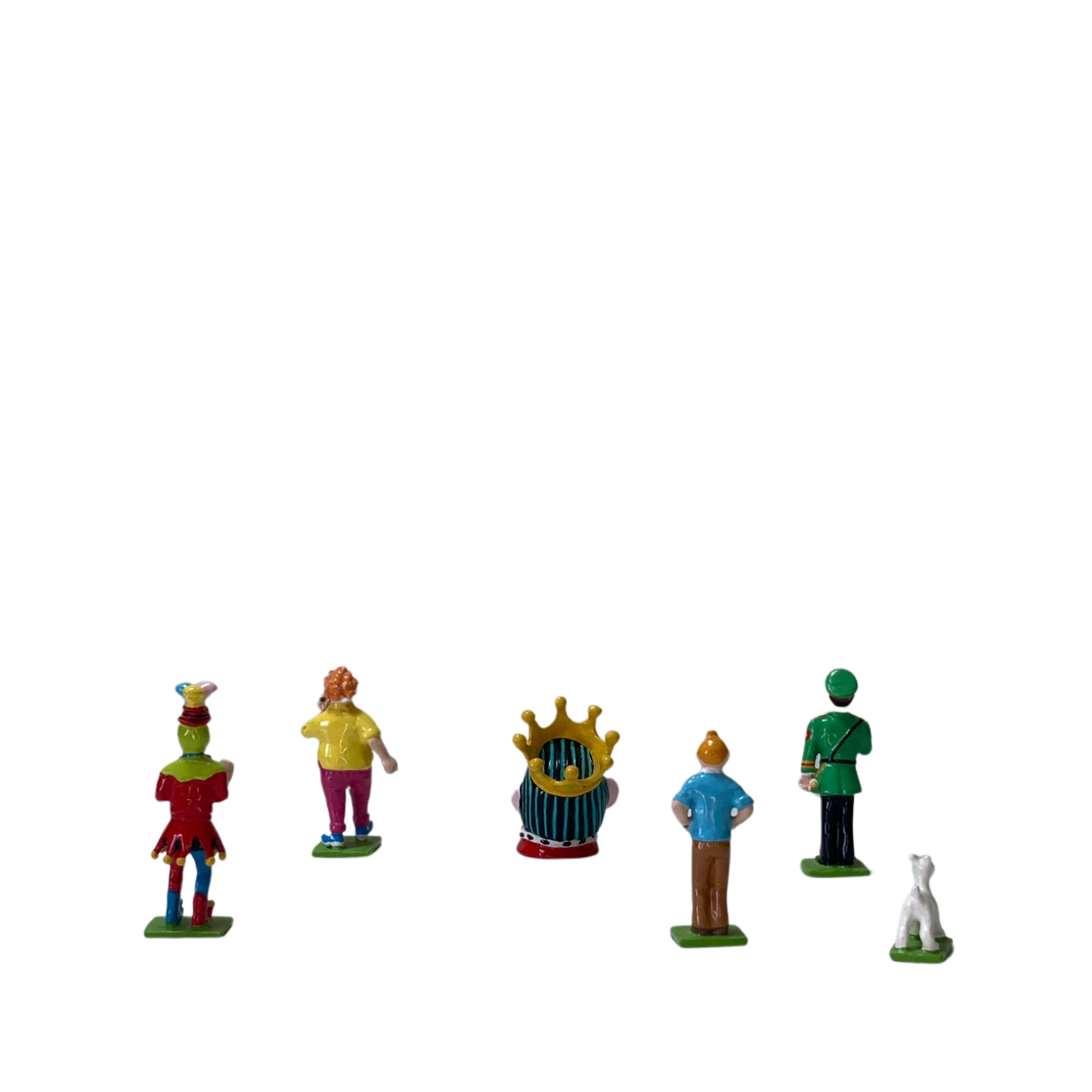 Mini série Tintin et les Picaros de Espace714, couverture illustrée avec Tintin et les personnages principaux.