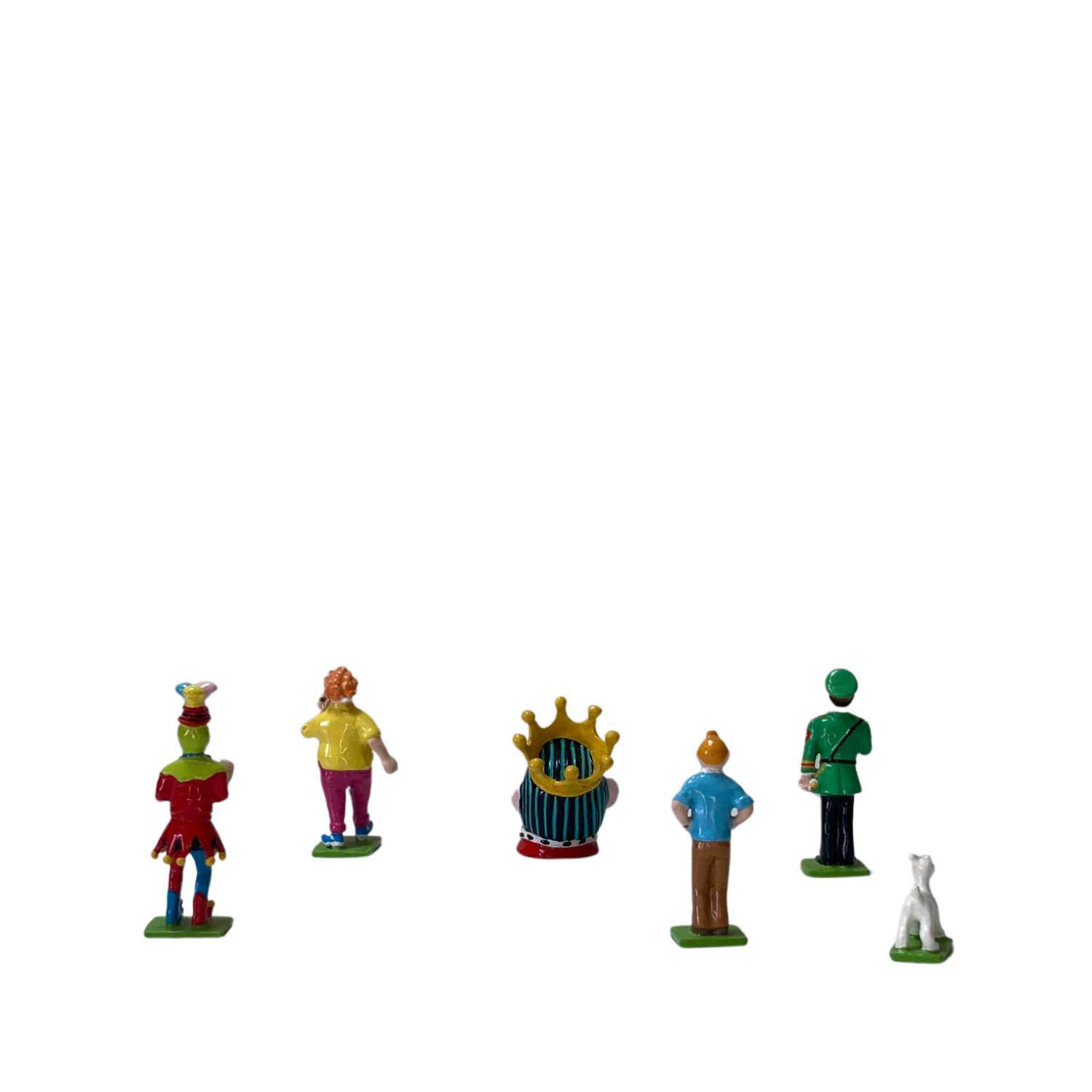 Mini série Tintin et les Picaros de Espace714, couverture illustrée avec Tintin et les personnages principaux.