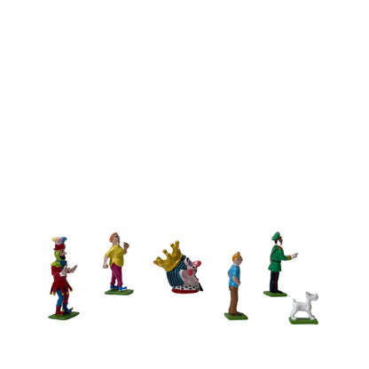 Mini série Tintin et les Picaros de Espace714, figurine ou illustration visible, illustrant l'univers de Tintin et les Picaros.