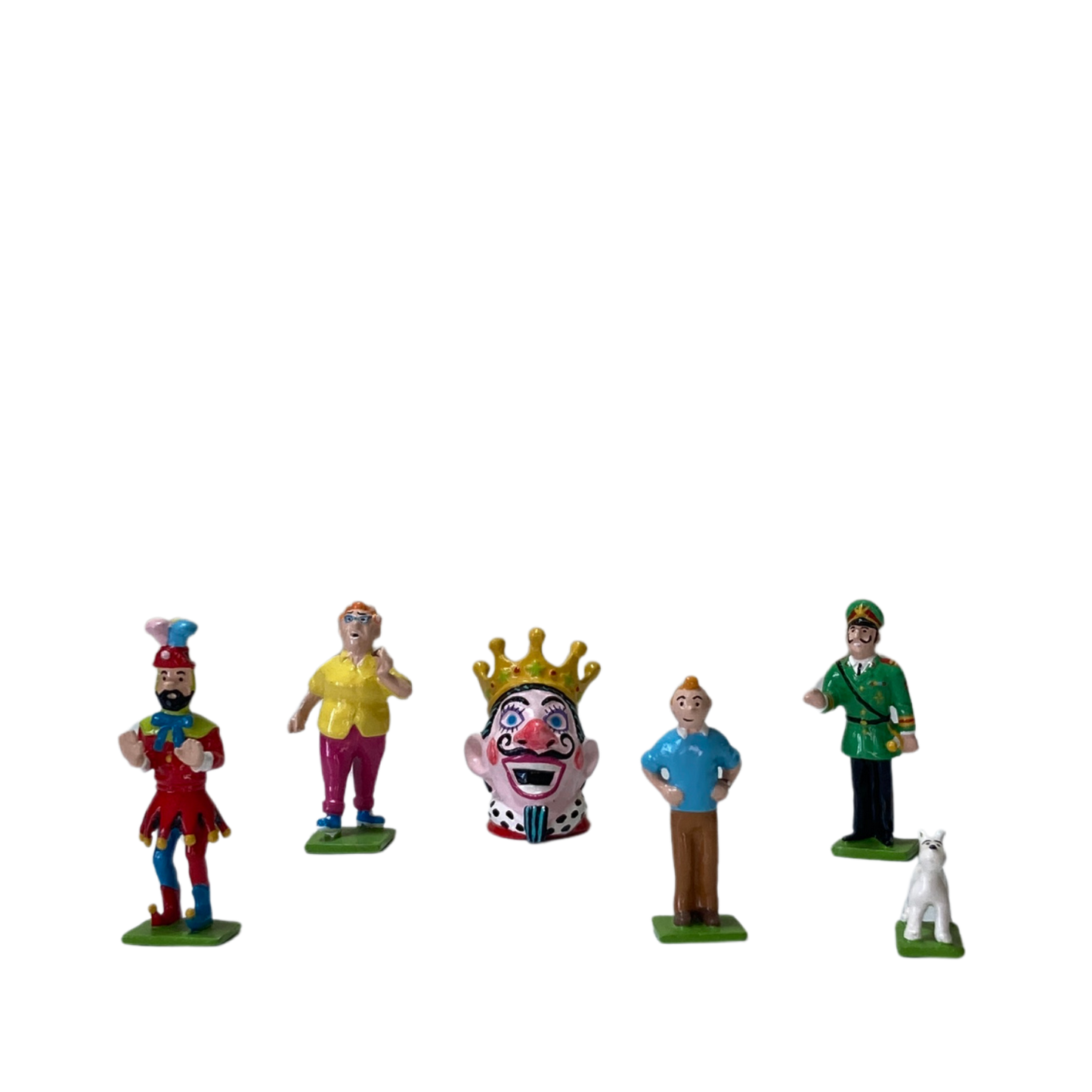 Mini série Tintin et les Picaros par Espace714, illustration de Tintin avec les Picaros dans un style coloré et détaillé.