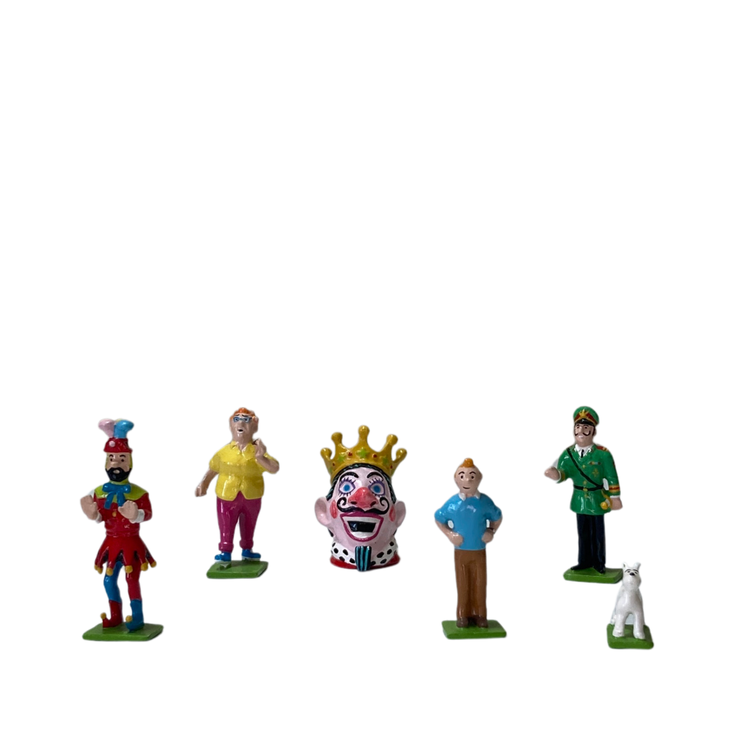 Mini série Tintin et les Picaros par Espace714, illustration de Tintin avec les Picaros dans un style coloré et détaillé.