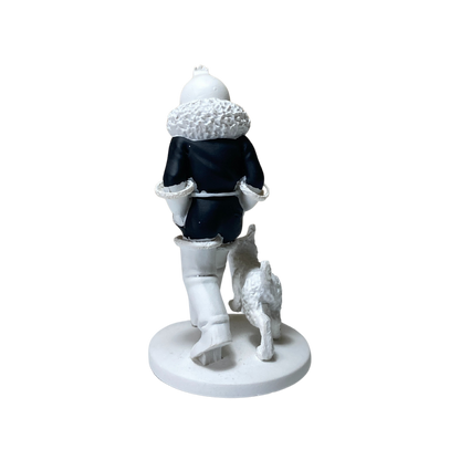 Image de Tintin l'aviateur avec Milou à Berlin, illustration colorée de la bande dessinée Espace714.