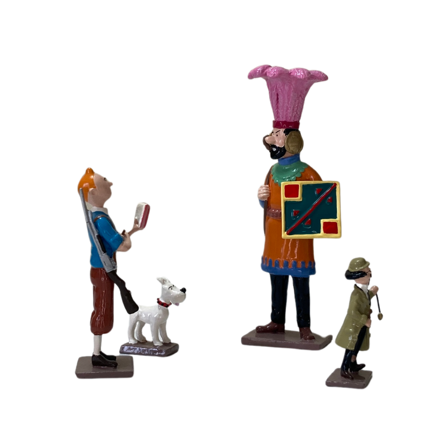 Page de couverture du livre Tintin demande le permis de chasse par Espace714, illustrée avec Tintin et un permis de chasse.