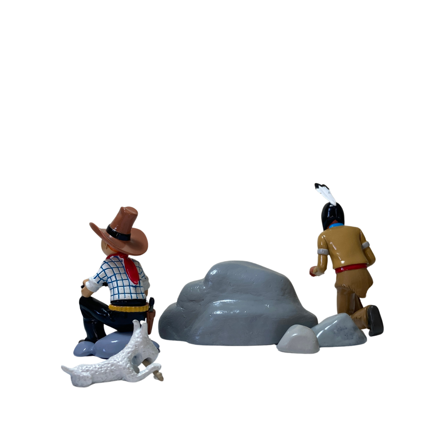 Page de couverture de Tintin et Milou en Amérique avec l’indien, bande dessinée classique d’Espace714.