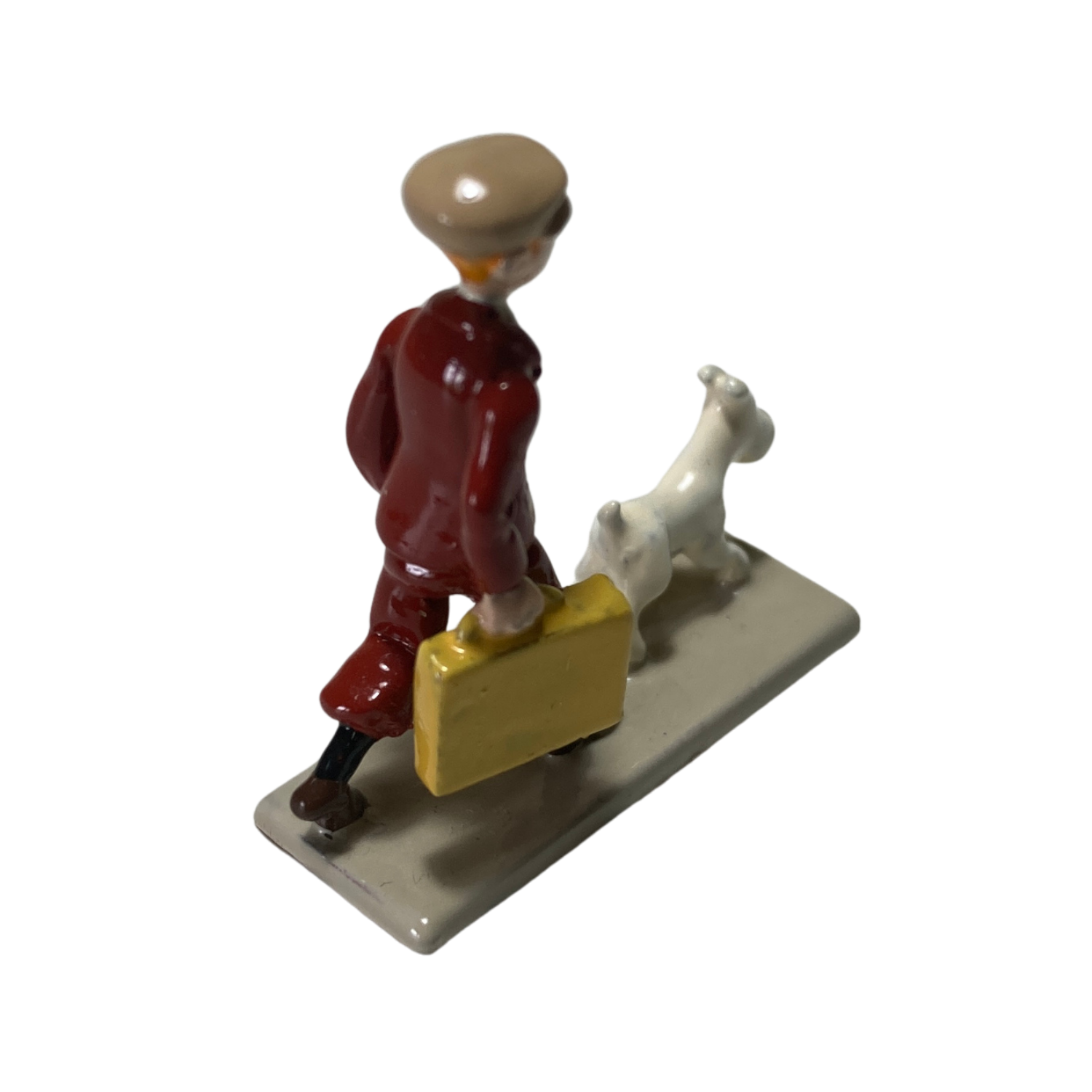 Valise Tintin Espace714 avec design coloré de Tintin et ses aventures, idéale pour voyager ou ranger des objets.