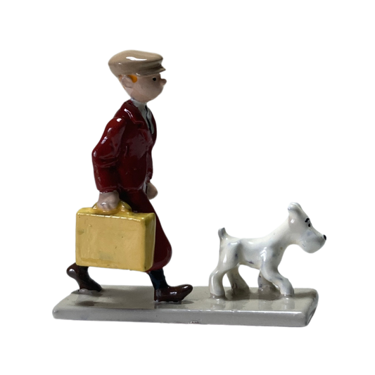 Valise Tintin Espace714 avec illustrations de Tintin et ses amis, robuste et pratique pour le voyage.