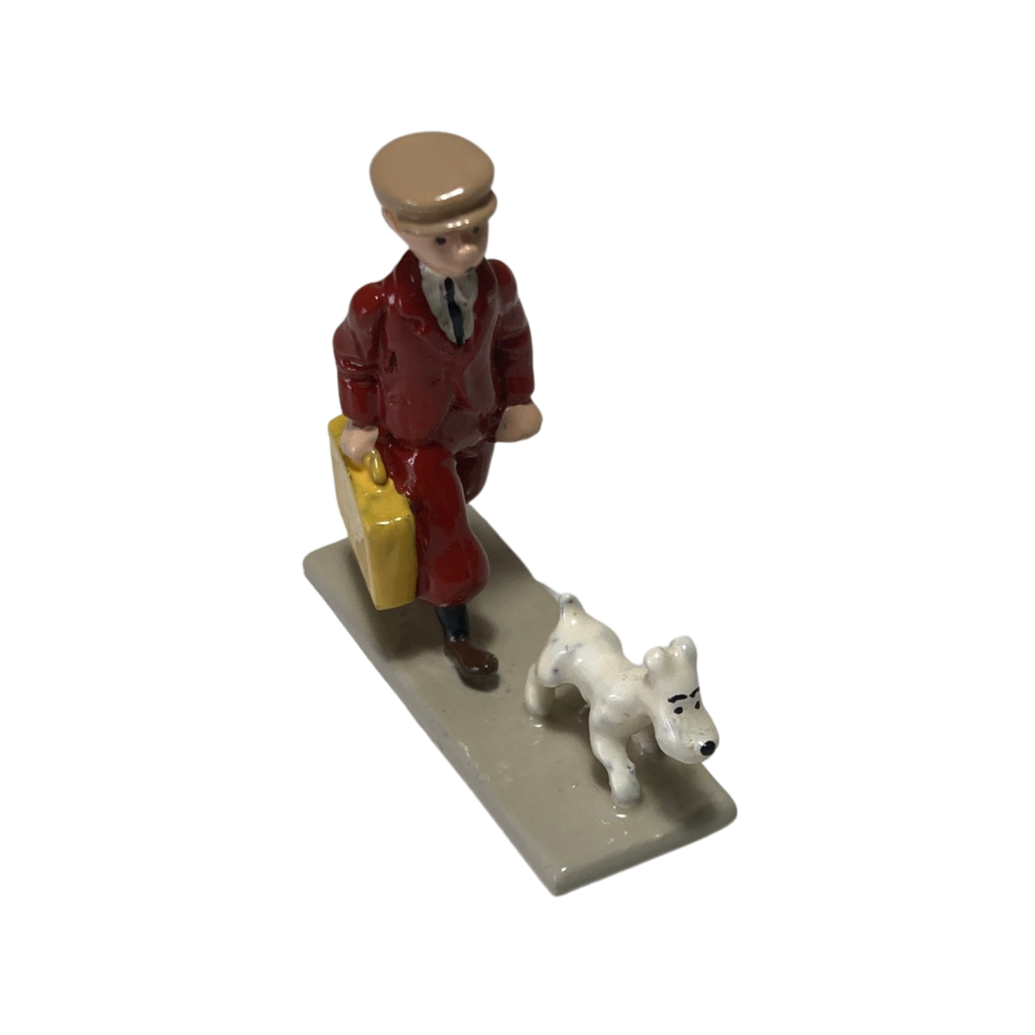 Valise Tintin Espace714 avec illustration colorée de Tintin et son chien Milou, adaptée pour voyager ou ranger des affaires.