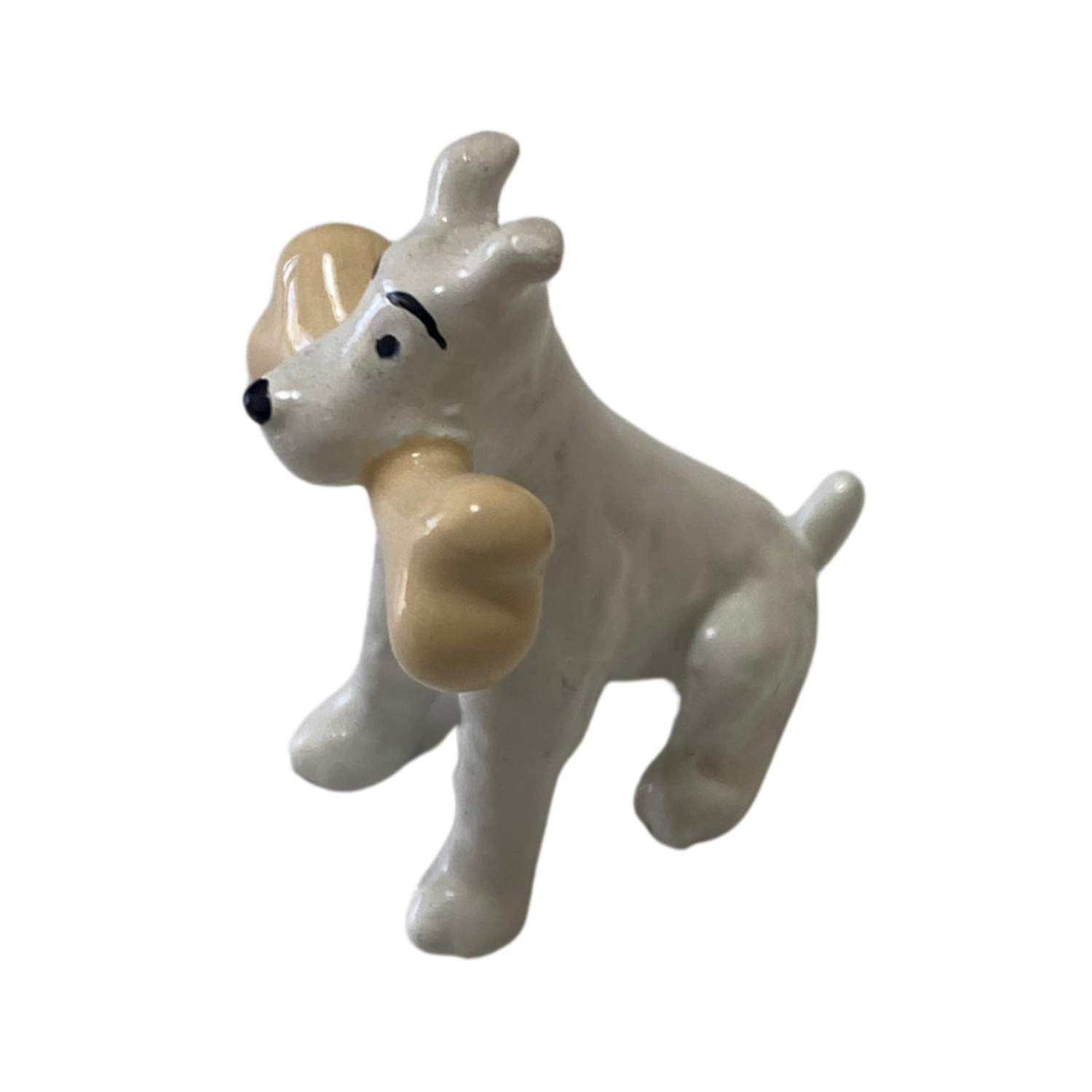 Milou OS d'Espace714, os de chien en os de bois naturel avec motif gravé, idéal pour mordiller et jouer.
