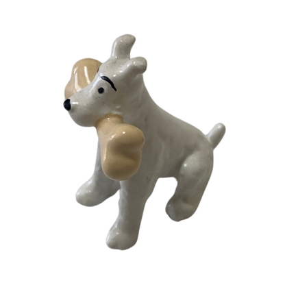 Milou OS d'Espace714, os de chien en os de bois naturel avec motif gravé, idéal pour mordiller et jouer.