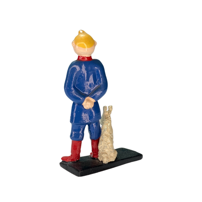 Figurine Pixi de Tintin et Milou au pays des Soviets, personnage de la bande dessinée, modèle de collection Espace714.